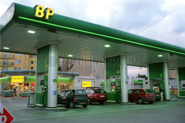 BP-Tankstelle in Poznan  Polen