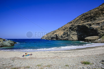 Strand Sineti  Insel Andros  Kykladen  Griechenland  Europa