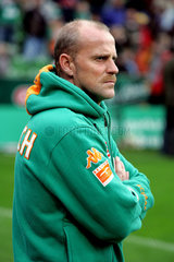 Thomas Schaaf  Trainer Fussball Bundesliga Mannschaft Werder Bremen