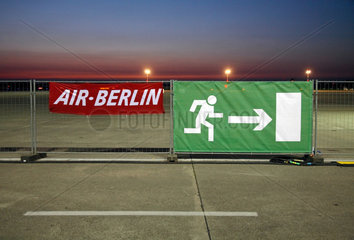 Air Berlin Notausgang