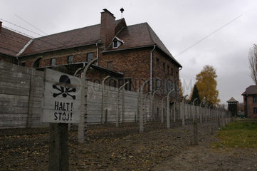 Todeszone im KZ Auschwitz