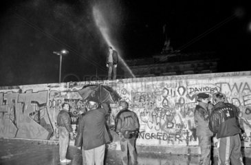 Maueroeffnung am 9. November 1989