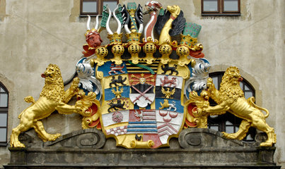 Chemnitz  Deutschland  das Wappen der Stadt Torgau an der Elbe