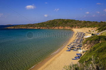 Golden Sand Beach  Insel Andros  Kykladen  Griechenland  Europa