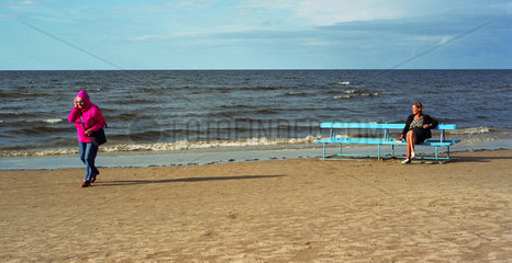 Das Seebad Jurmala im Einzugsbereich Rigas  Lettland