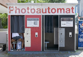 Photoautomat Photographiere Dich selbst!