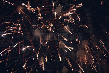 Feuerwerk zum 750-Jahrfeier der Stadt Kaliningrad  Russland