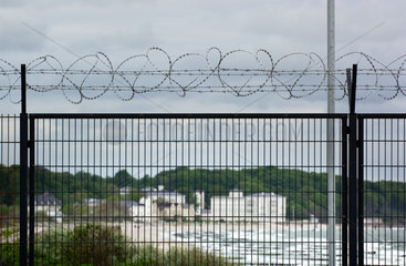 G8-Gipfel  der Zaun um Heiligendamm