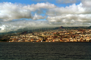 Santa Cruz de Tenerife  Teneriffa  Spanien  Ansicht der Inselhauptstadt