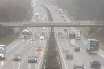 Autobahn A2 bei Oelde