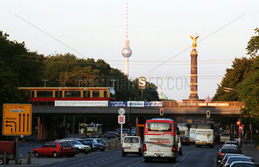 Stadtverkehr in Tiergarten  Berlin