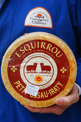 FRANCE - BASQUE COUNTRY - ESQUIRROU  BEST CHEESE OF THE WORLD