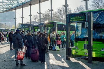 Flixbus Abfahrt Hamburg
