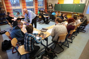 Flensburg  Deutschland  Religionsunterricht an einer Regionalschule