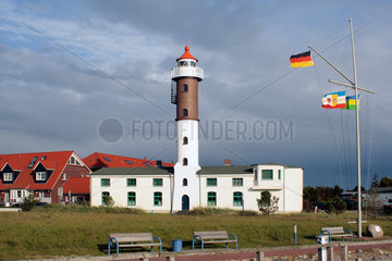 Timmendorf auf der Insel Poel  der Leuchtturm
