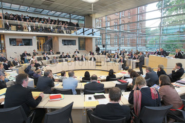 Kiel  Deutschland  Sitzung des Landtags Schleswig-Holstein