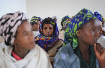 Asagirt  Aethiopien  Landfrauen bei einem Wordshop