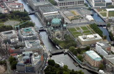 Berlin-Mitte / Luftaufnahme