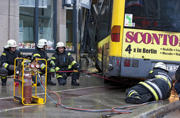 Unfall mit BVG-Bus