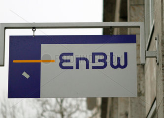 Stuttgart  Deutschland  das Logo der EnBW Energie Baden-Wuerttemberg AG