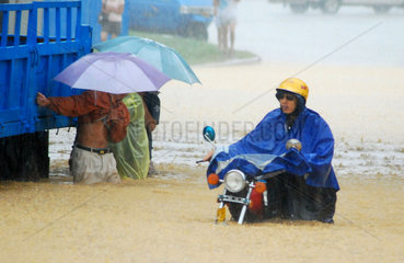 China  Ueberschwemmung in der Jiangxi Provinz