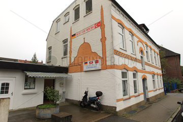 Flensburg  Deutschland  Fassade der Fatih Moschee Flensburg