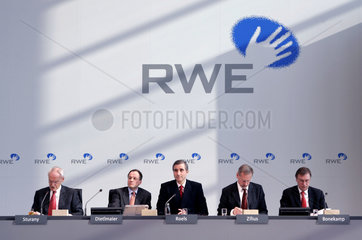 RWE-Bilanzpressekonferenz