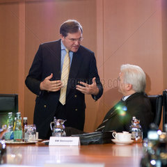 Dr. Franz Josef Jung und Dr. Frank-Walter Steinmeier