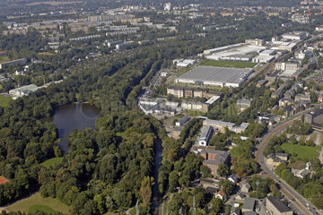 Chemnitz  Deutschland  Luftbild Chemnitz Helbersdorf VW Motorenwerk