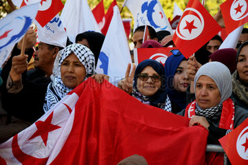 TUNIS-TUNISIA-POPULAR UPRISINGS-ANNIVERSARY