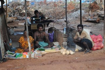 Sri Lanka  Lager fuer Vertriebene