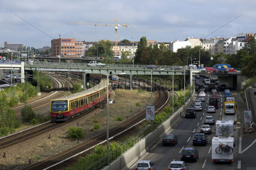 S-Bahn / Stau Autobahn