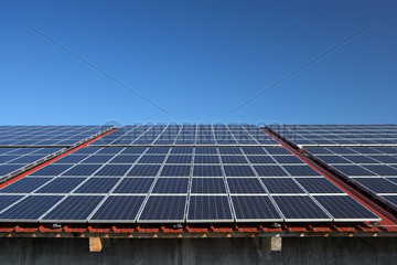 Herboldshausen  Dach mit Solarmodulen