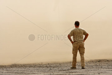 Kunduz  Afhghanistan  Belgischer Soldat