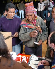 Bolivien  Praesidentenwahl