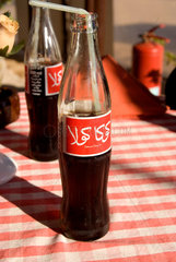 Safaga  arabische Coca Cola Flasche