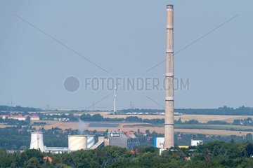 Chemnitz  Deutschland  das Chemnitzer Heizkraftwerk Nord
