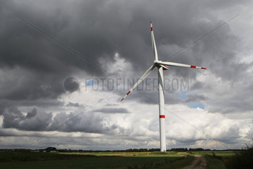 Westre  Deutschland  Windkraftanlage vom Typ REpower 6M