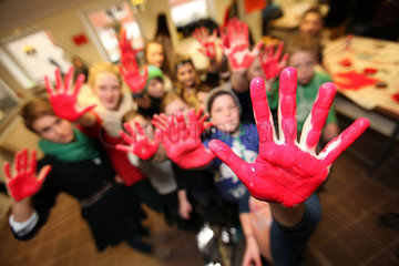 Flensburg  Deutschland  Red Hand Day