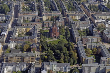Chemnitz  Deutschland  Luftbild Chemnitz Sonnenberg