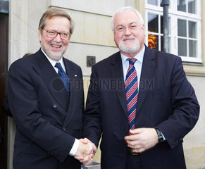 Carstensen und Aussenminister Mueller in Kopenhagen