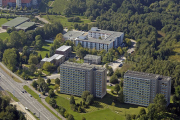 Chemnitz  Deutschland  Luftbild Chemnitz Morgenleite
