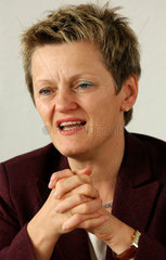 Berlin  Bundesumweltministerin Renate Kuenast (Buendnis 90/Die Gruenen)