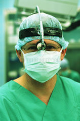 Chirurg in Berufskleidung  Berlin