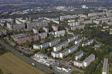 Chemnitz  Deutschland  Luftbild Chemnitz Wohngebiet Helbersdorf