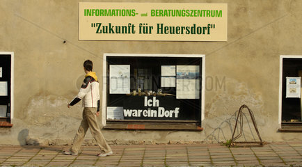 Heuersdorf  Deutschland  Informationszentrum Heuersdorf
