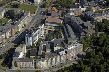 Chemnitz  Deutschland  Luftbild Chemnitz Stadtzentrum