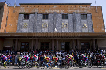 Asmara  Eritrea- Cyclist race