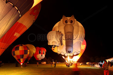 Leipzig  Deutschland  Heissluftballone auf der 15. Saxonia International Balloon Fiesta