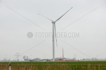 Nortorf  Deutschland  PROKON P3000 Windkraftanlage